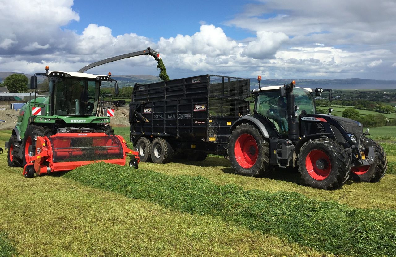 How is this Fendt forager faring in Northern Ireland?