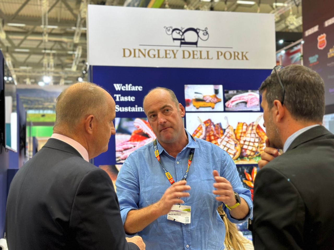 AHDB and UK govt promote red meat and dairy exports at Anuga