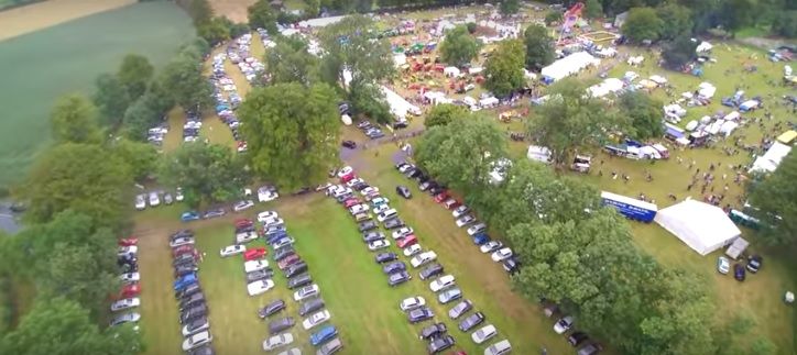 Video: See the Tullow Show from a height with amazing drone footage