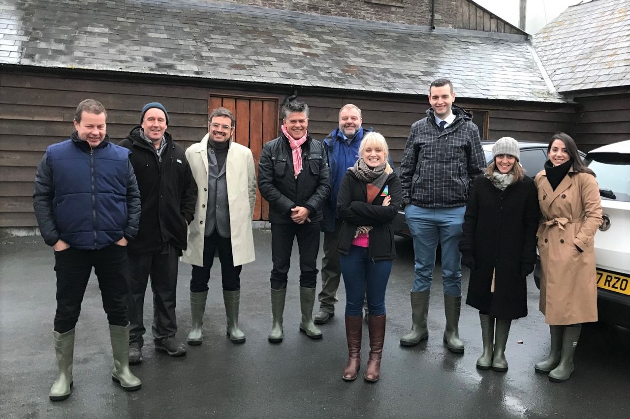 Swiss buyers experience the Welsh farming story