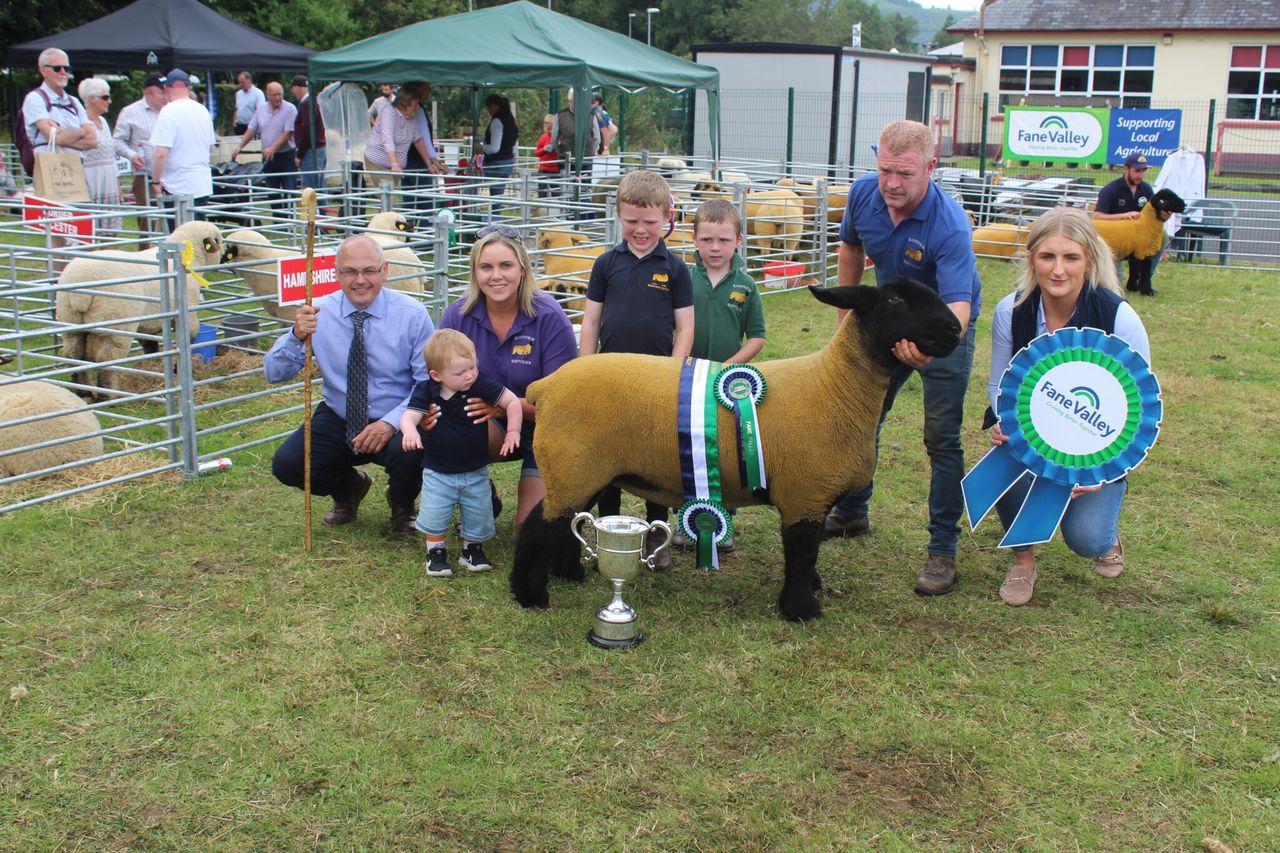 Young Simmental bull carries the day at Clogher Valley Show 2024