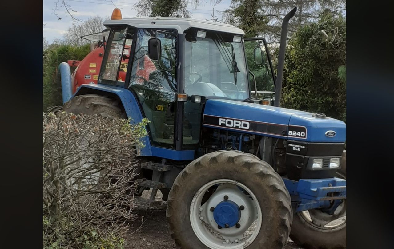 Appeal for info made following theft of Ford tractor