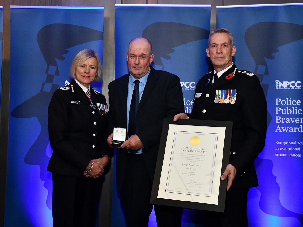 Farmer who helped catch paedophile honoured by police