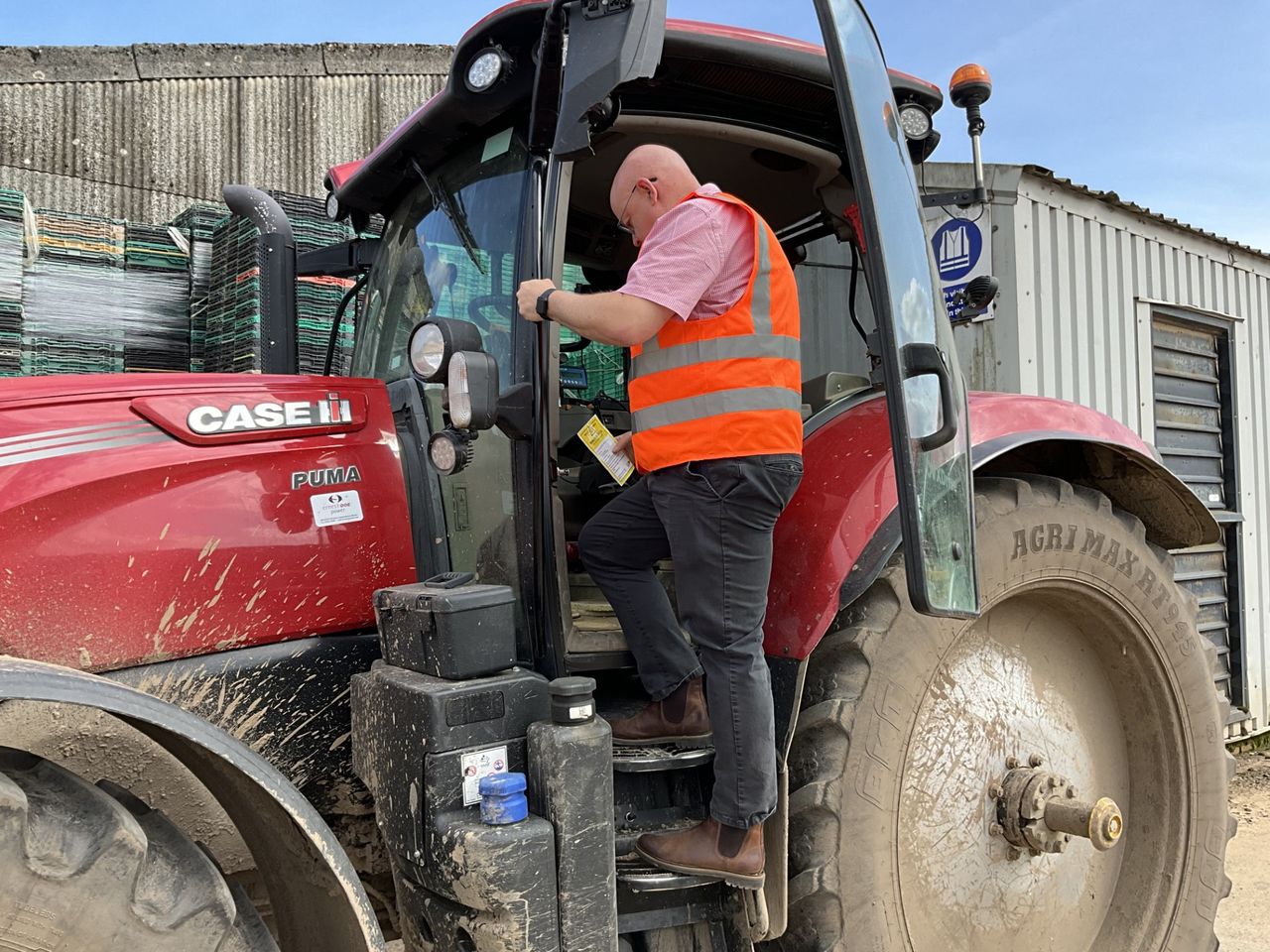 Power company urges farmers to be safe with machinery near overhead cables