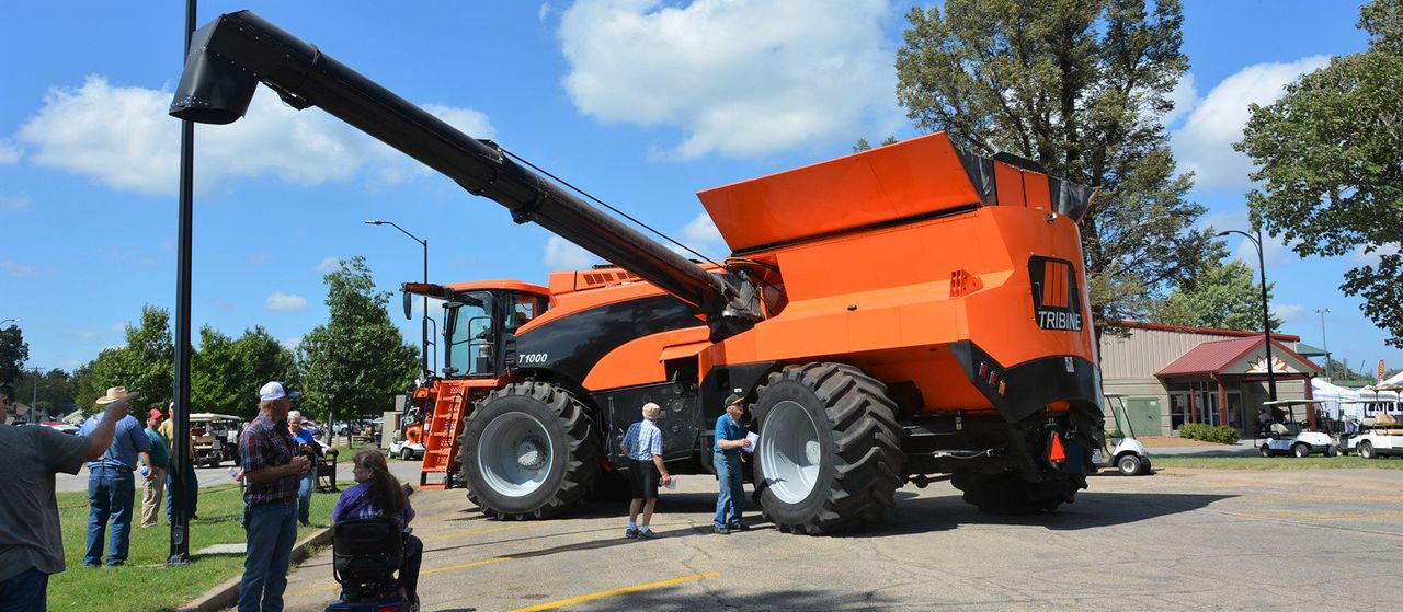 Tribine: A combine harvester story with a ‘twist’