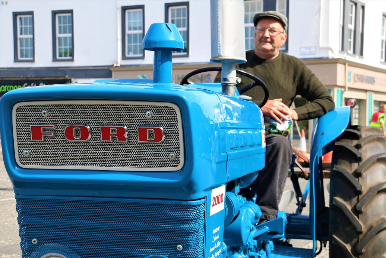 Distinctive blue ‘belle’ gets outing at Comber spud festival