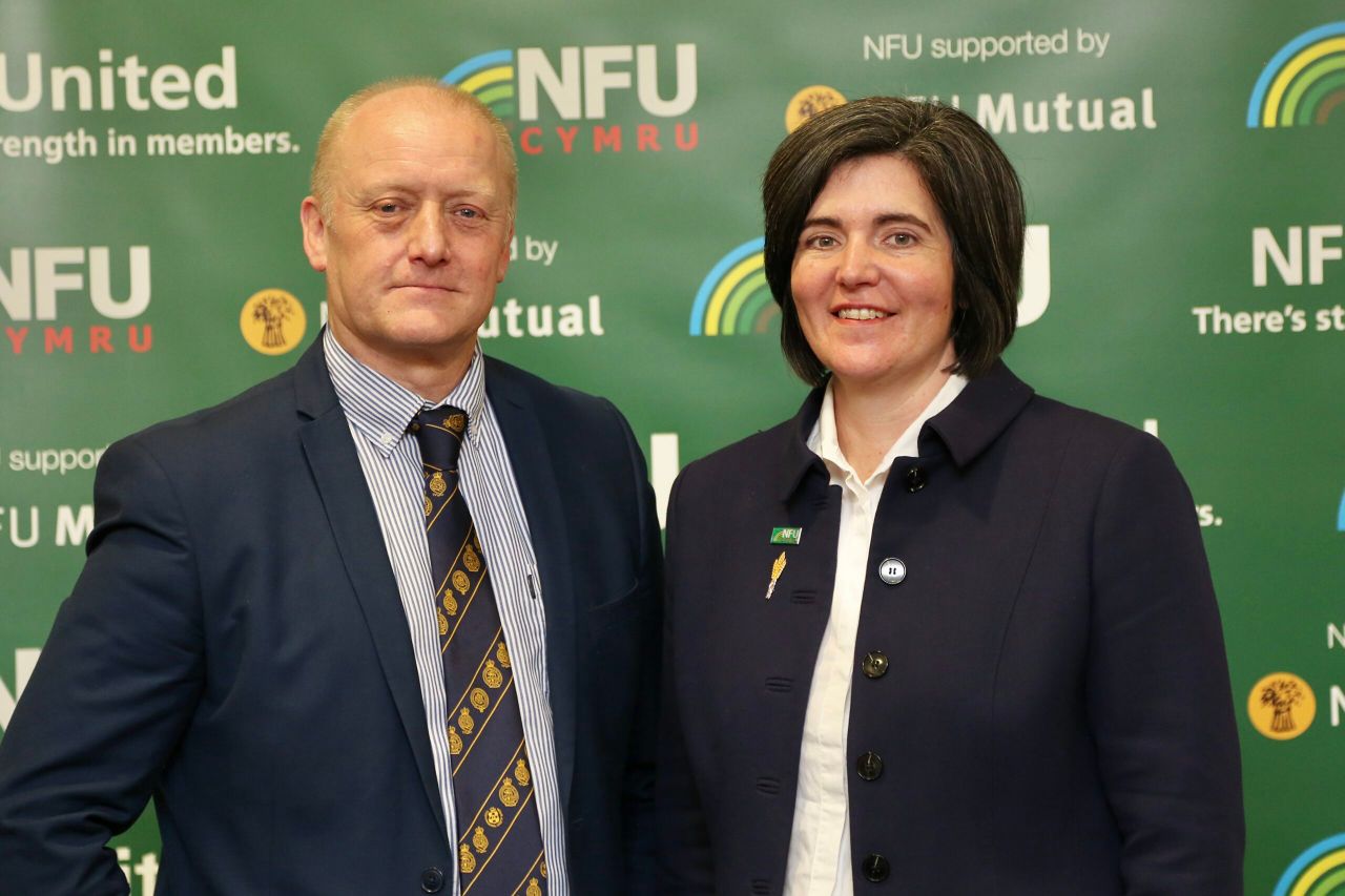 NFU Cymru appoints new presidential duo