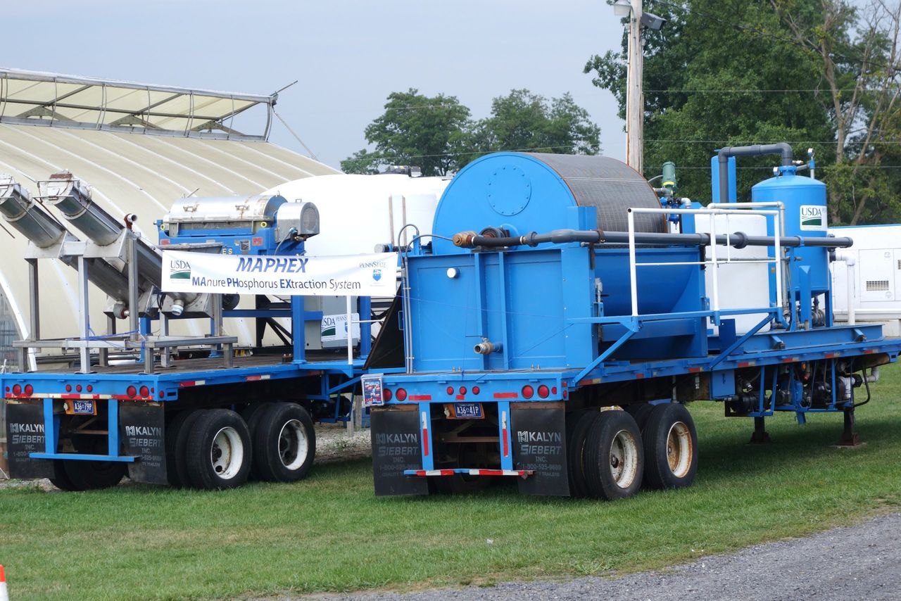 Scientists develop system to remove phosphorus from slurry