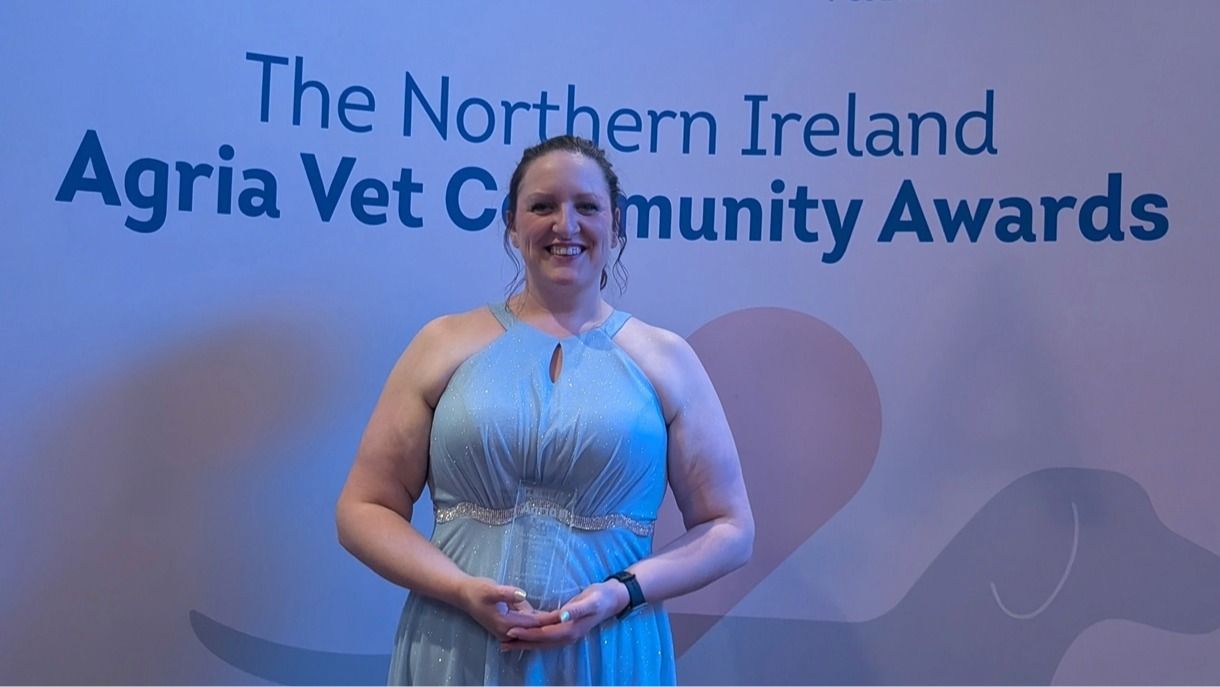 CAFRE student crowned Student Veterinary Nurse of the Year