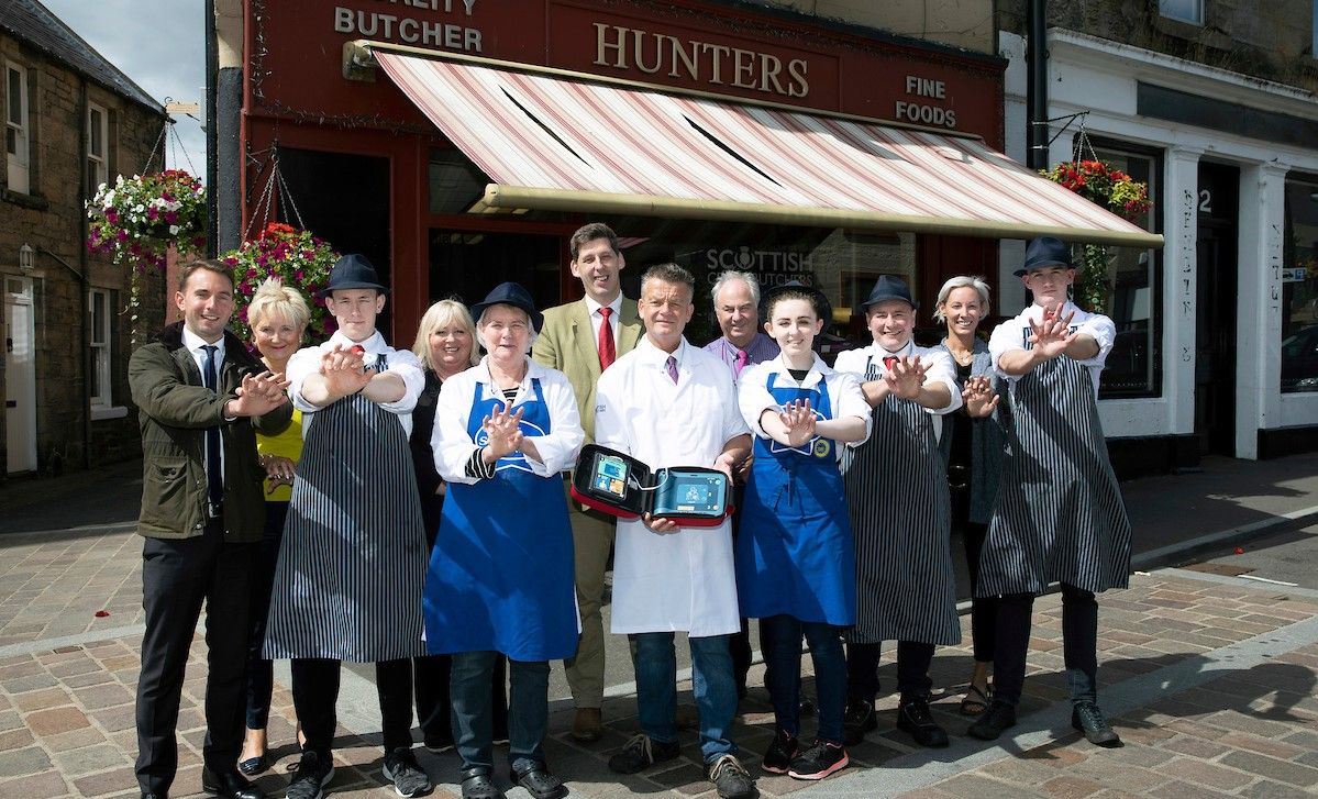 Lord Duncan lends support to butchers' 'Save a Life' initiative
