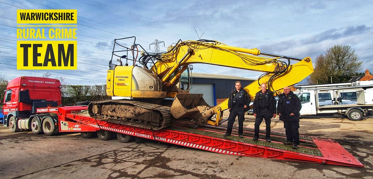 £100,000 of stolen machinery recovered in North Warwickshire