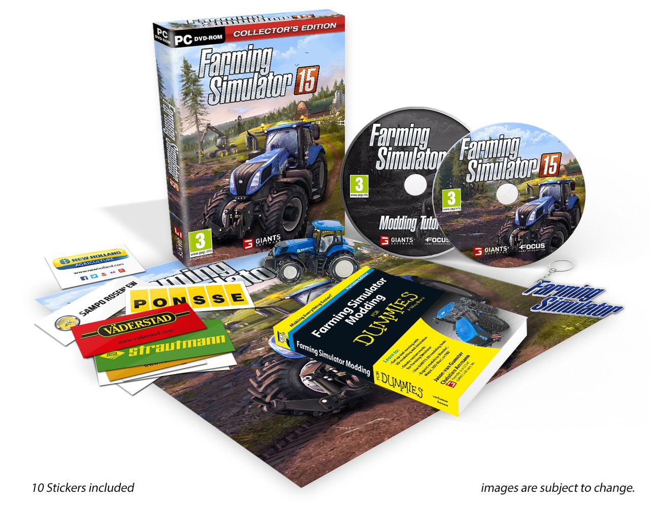 New Holland Agriculture supports virtual farm simulation on Farming Simulator 15