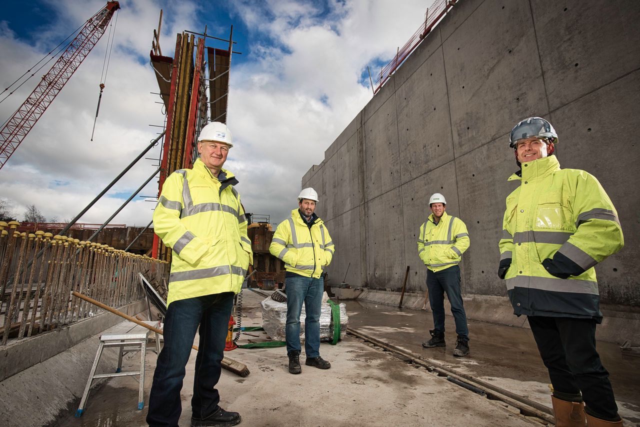 Work continues on £10 million project at Belfast Wastewater Treatment Works