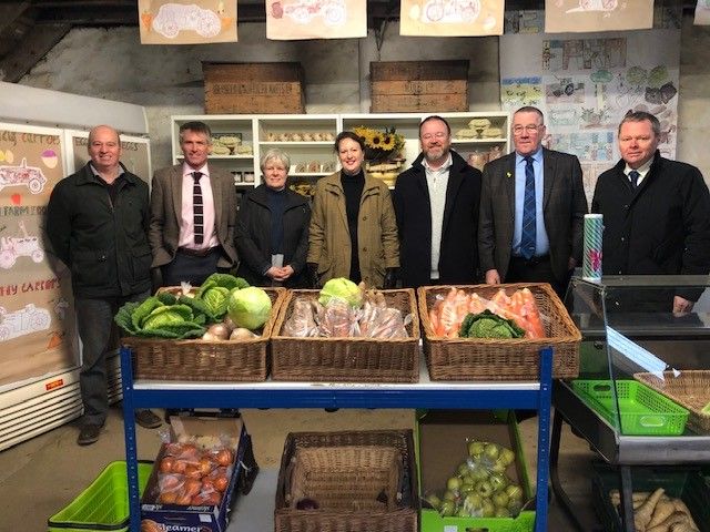 NFU Scotand meets new Farming Minister in Aberdeenshire