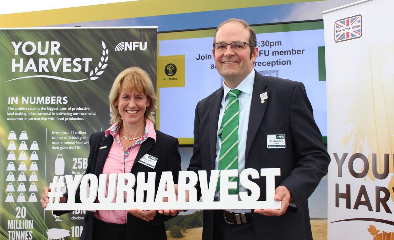 #YourHarvest campaign urges MPs to visit a farm