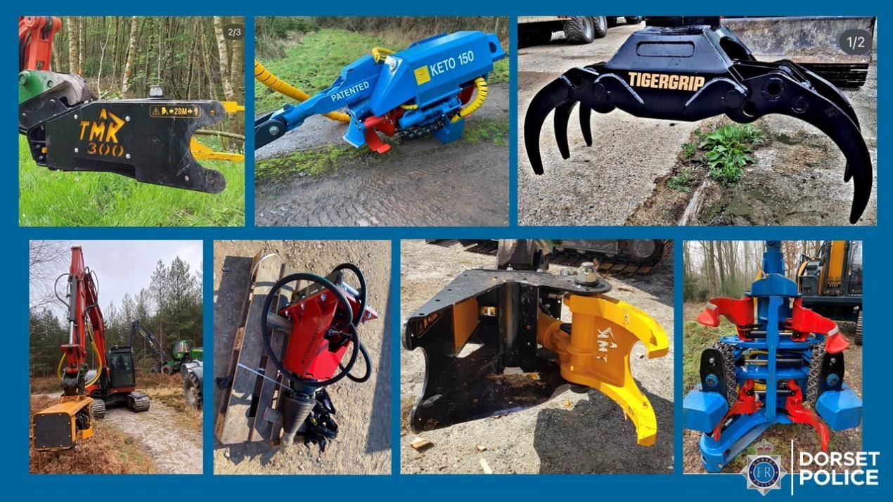 Over £120,000 worth of machinery stolen in Dorset