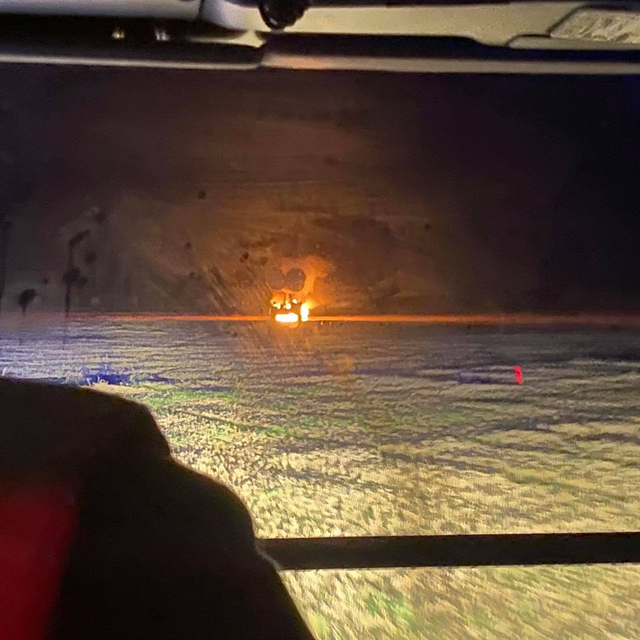 Telehandler fire tackled on farm in Devon