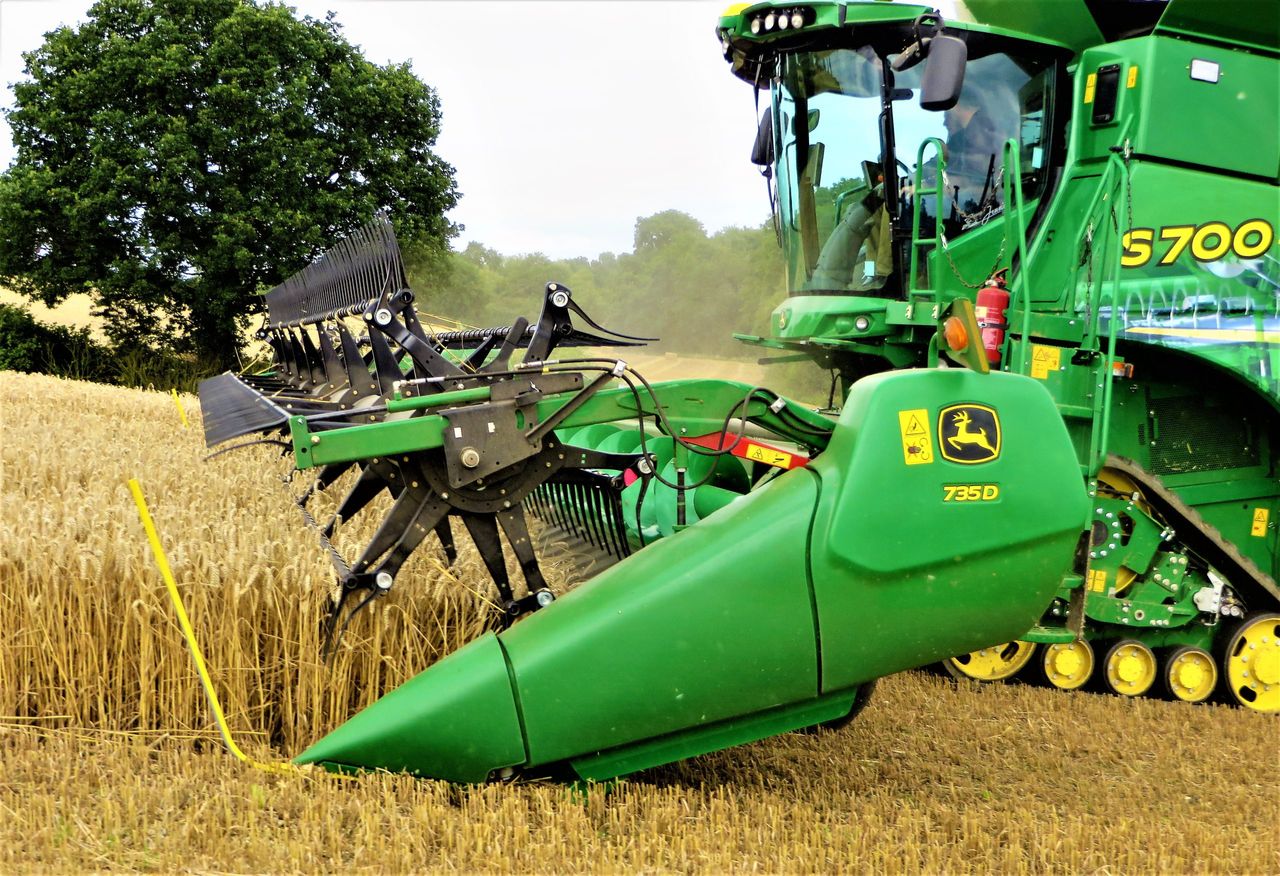 John Deere's 'smart' combine wins 'Grand Prix'