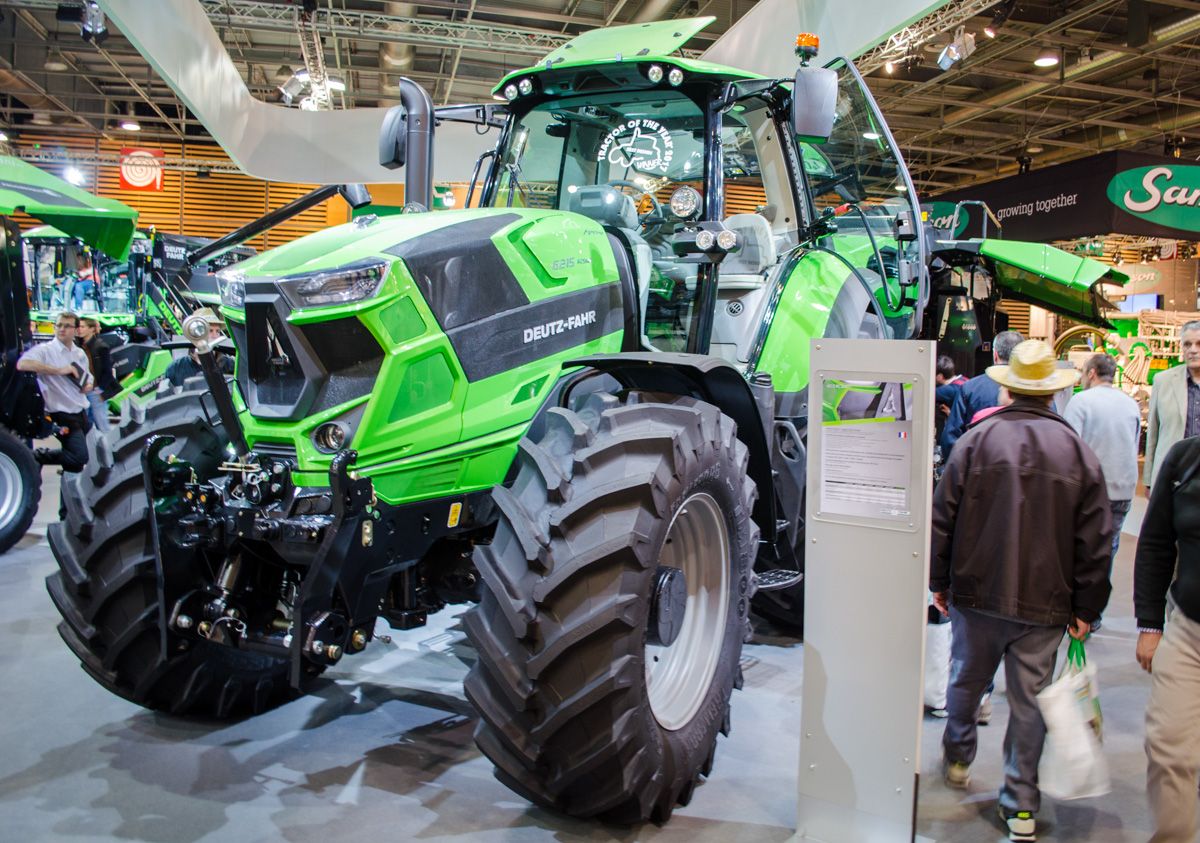 Pics: Numbers down at international farm machinery extravaganza