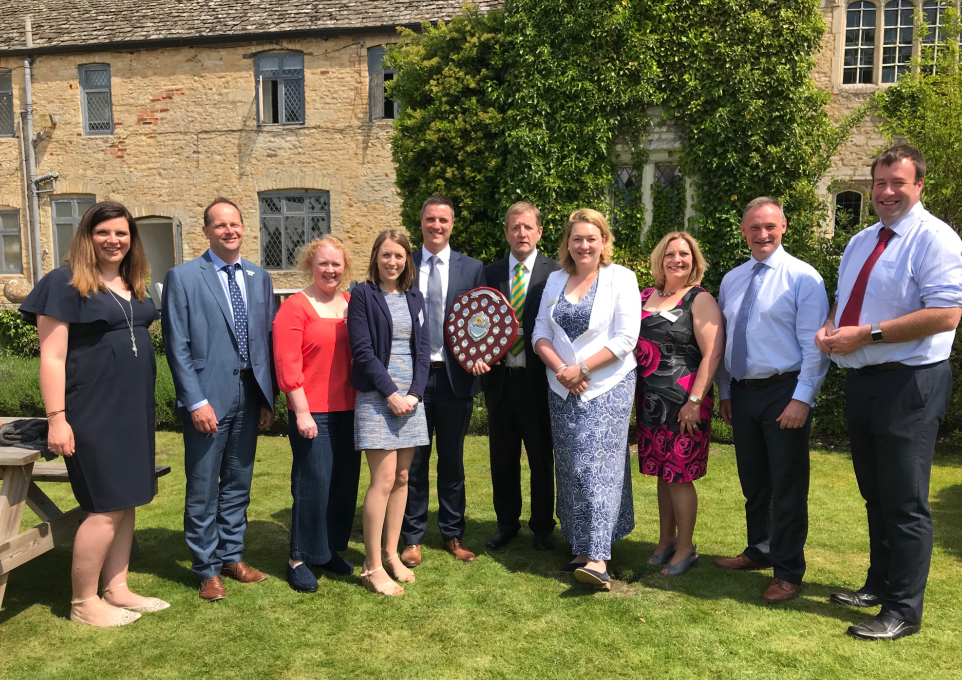 NFU Cymru staff awarded for charity fundraising efforts