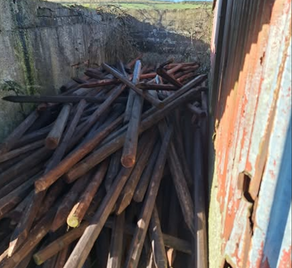 Fence posts and fencing worth £4,000 ‘recovered’ in rural area by PSNI