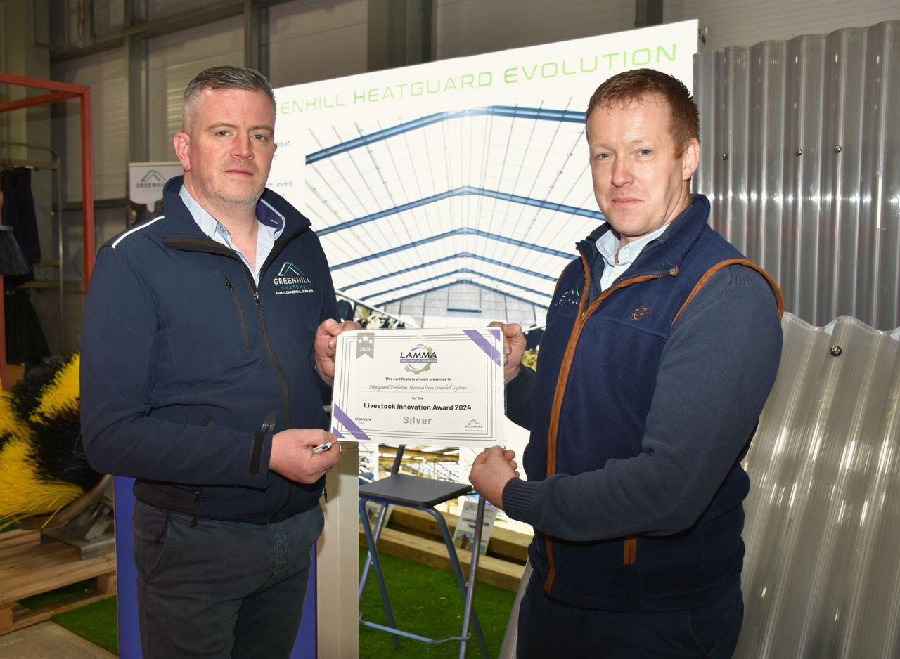 NI company scoops Silver Award at LAMMA for roofing sheets