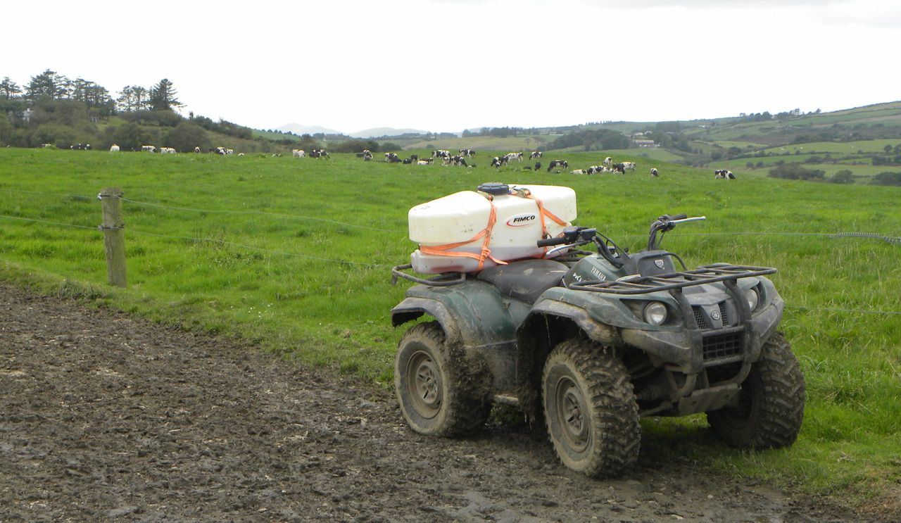 Police dog helps officers track down farm quad theft suspect