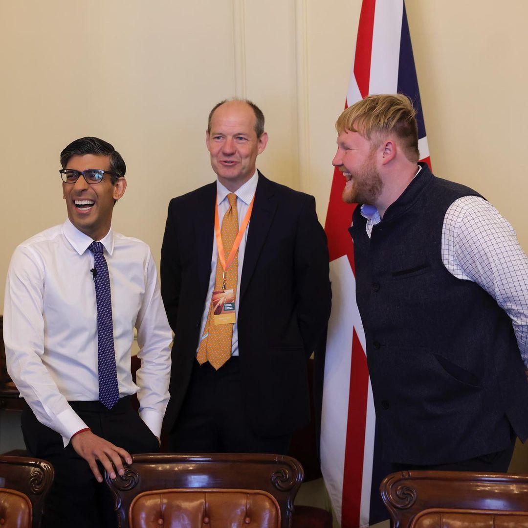 Sunak meets Clarkson's Farm stars at Downing Street
