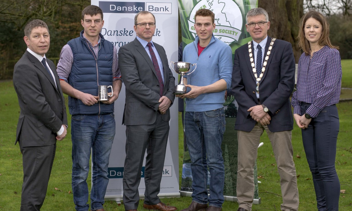 Who were the winners in the UGS Grassland Farmer of the Year awards?