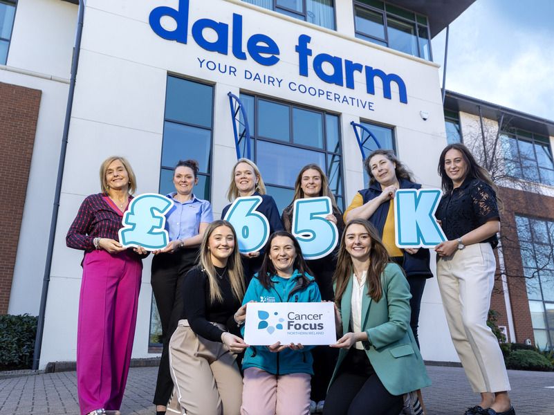 Dale Farm raises £65,000 for Cancer Focus Northern Ireland