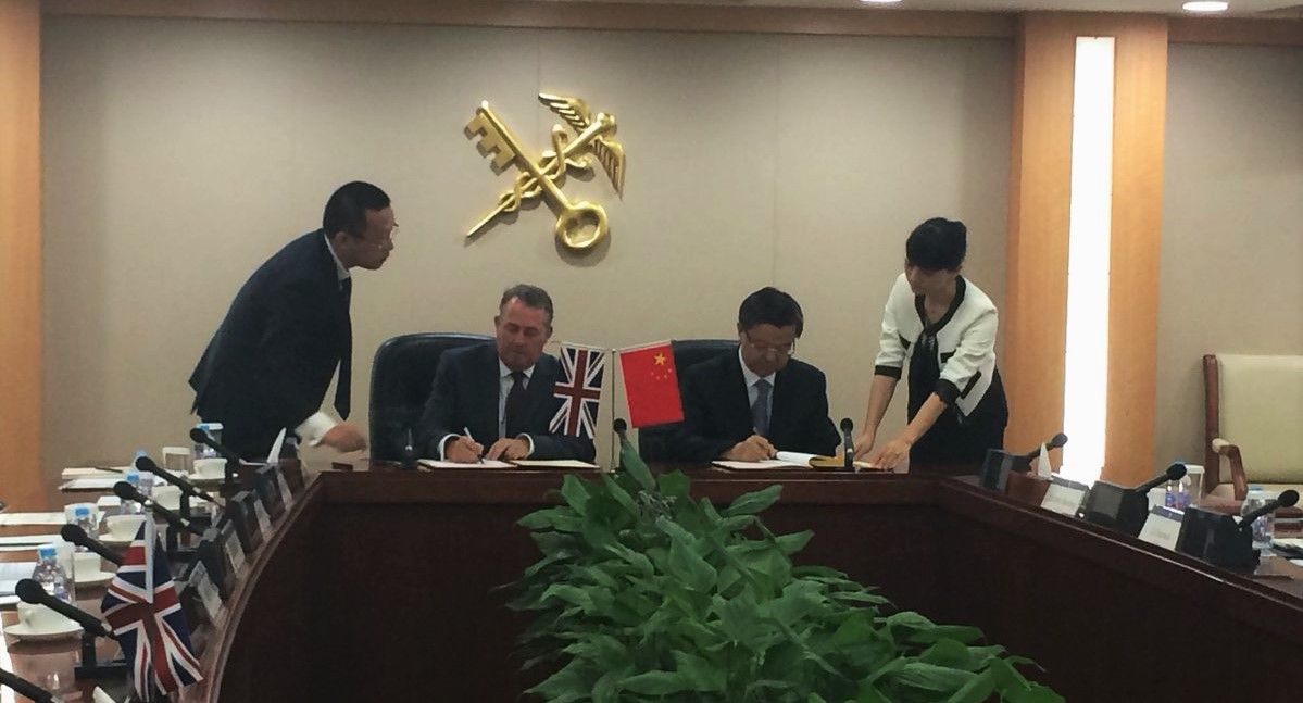 Trade Secretary secures £240 million Chinese deal for UK dairy
