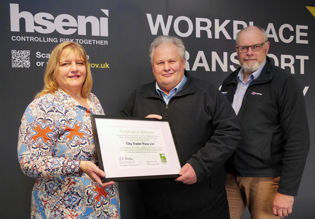 Farm Safety Partnership awards affiliate status to Tilly Pass