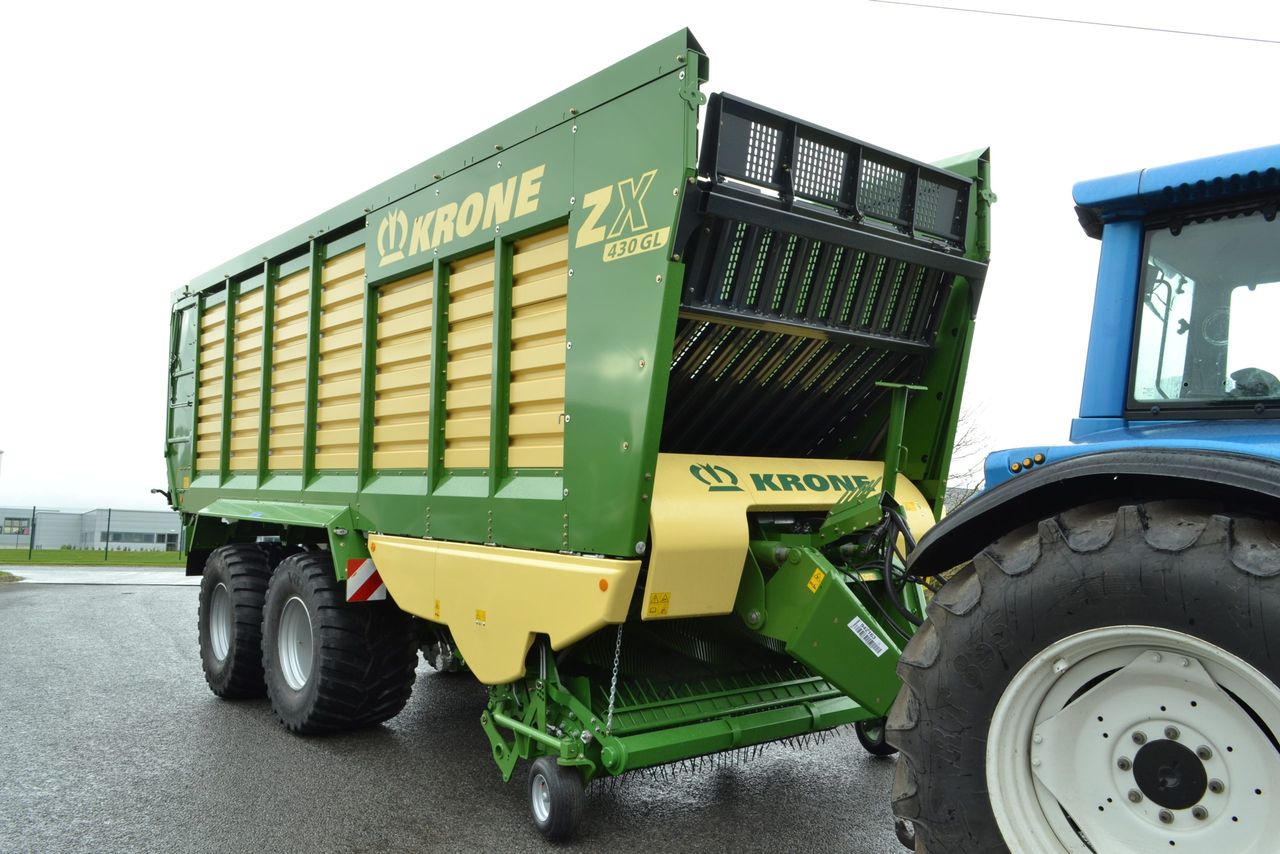 Krone ZX Wagon - possibly the most powerful wagon on the planet