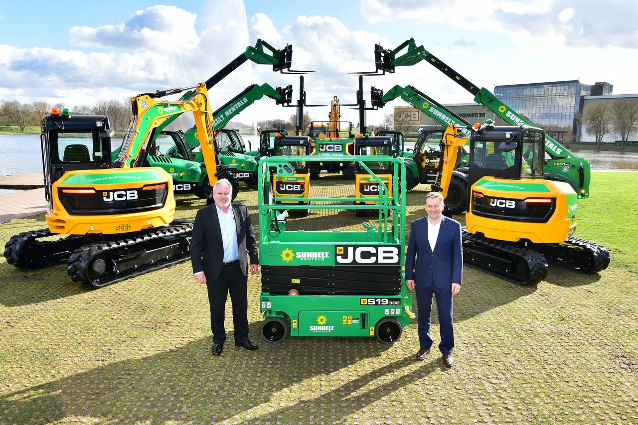 JCB receives biggest ever UK order with £65 million order for 2,100 JCB machines