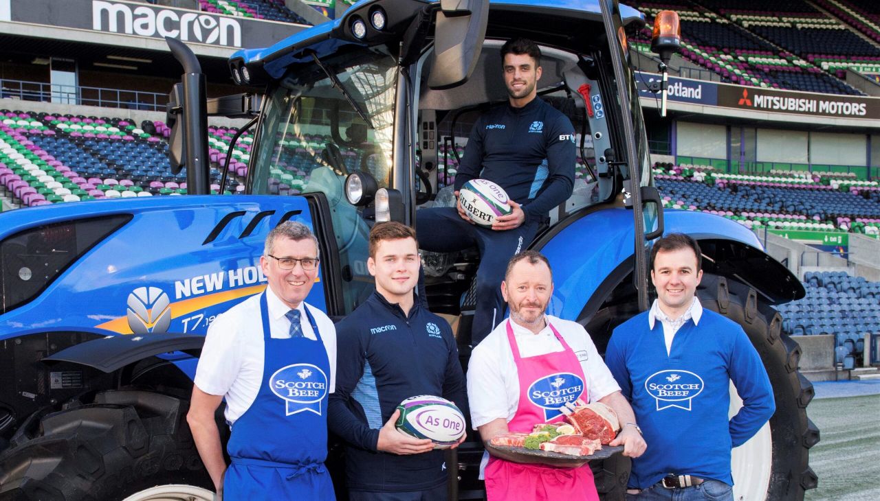 Scotch Beef announced as healthy eating partner of Scottish Rugby