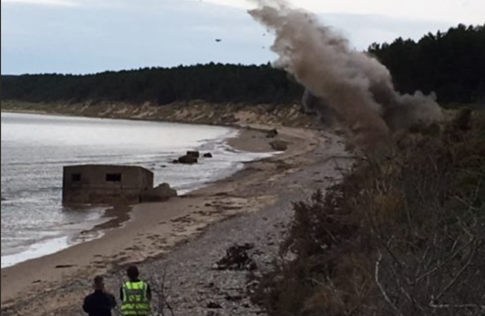 Live WWII explosive found on Scottish farm