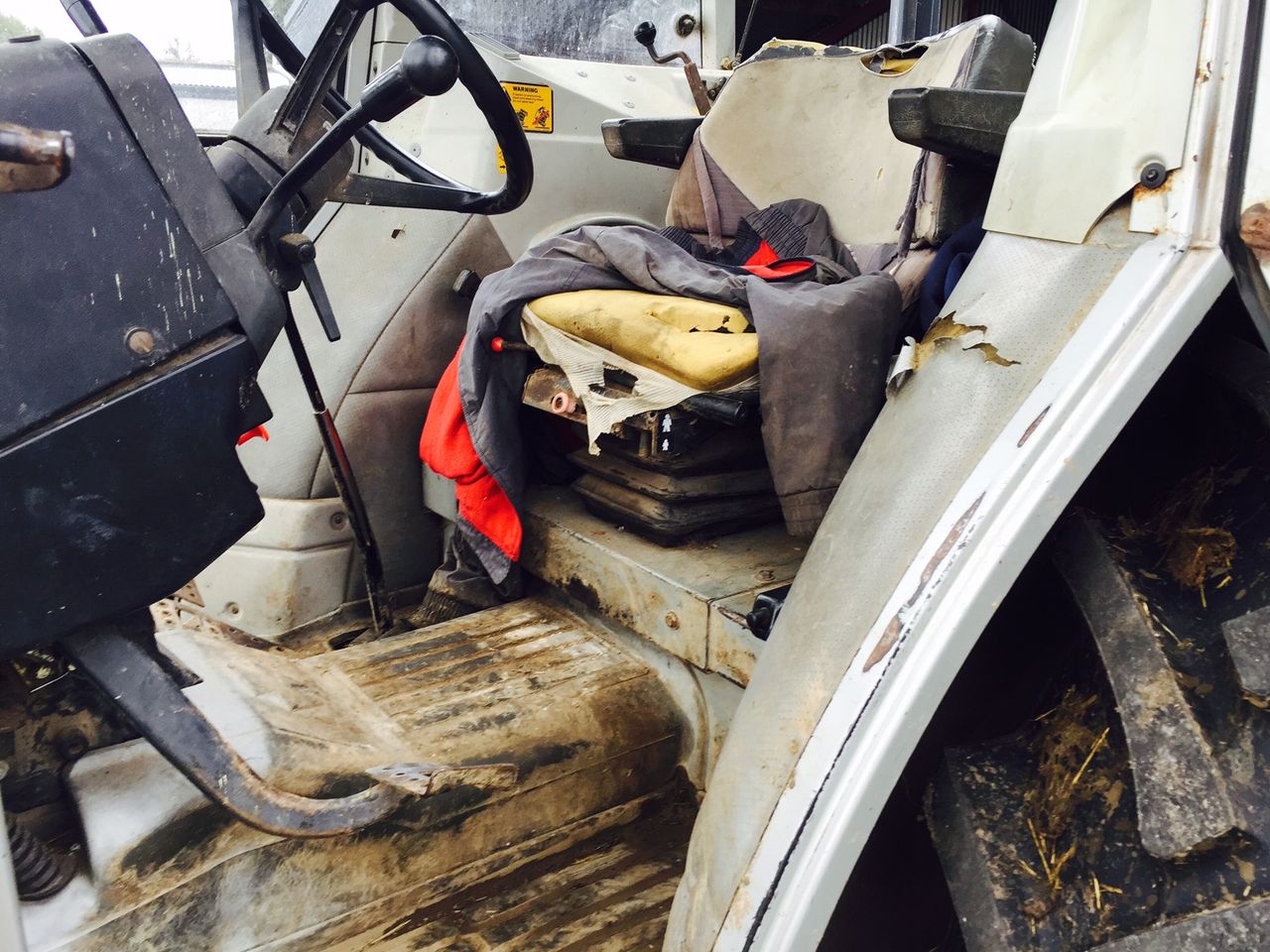 Farmer facing fine - for smoking in his tractor cab