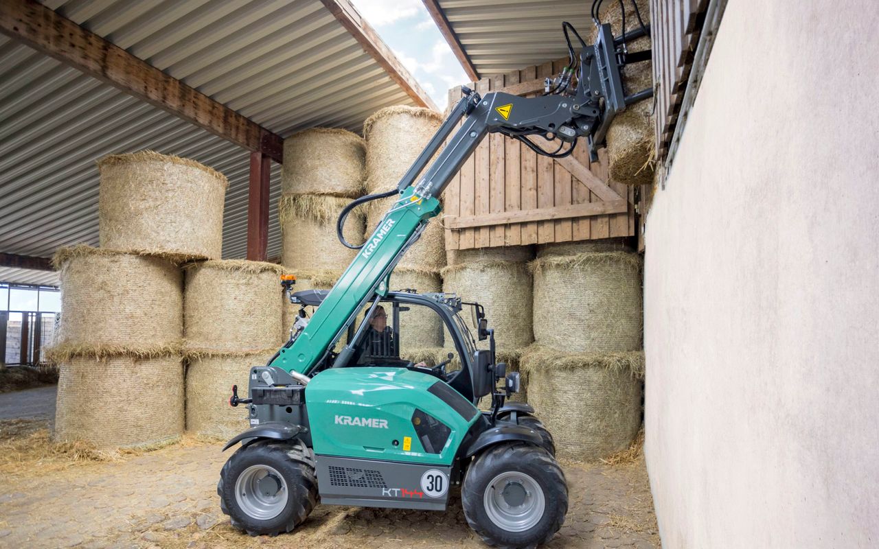 Two-engine option for latest Kramer Loader