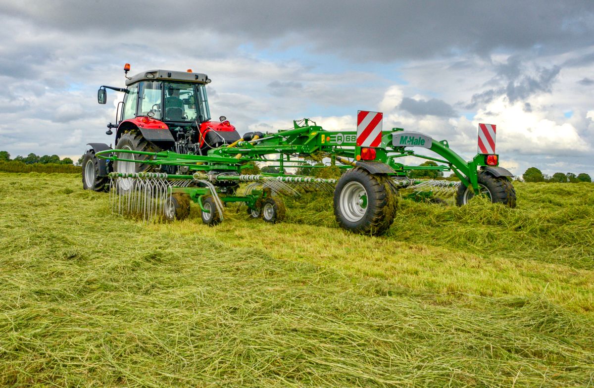 It's official: McHale's new rake touches down...at the 'Ploughing'