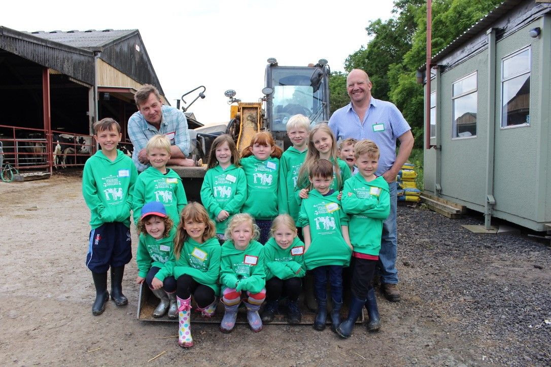 Award-winning dairy farmer opens gates to teach children about food