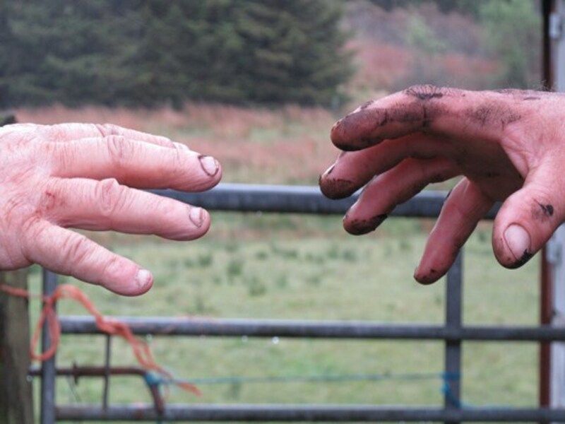 Farmers and footballers join forces to focus on mental health