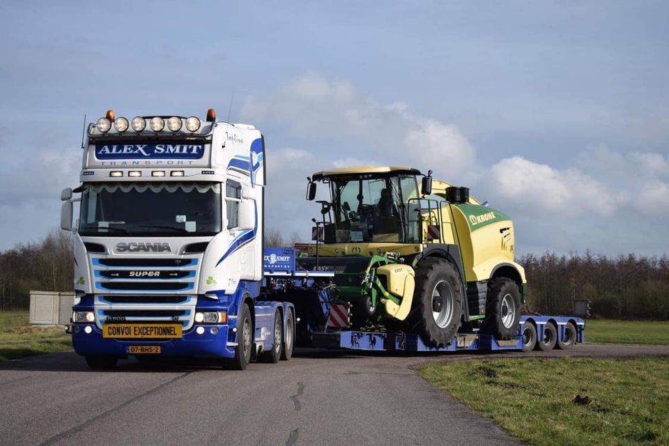 World’s biggest harvester makes its way to Ireland