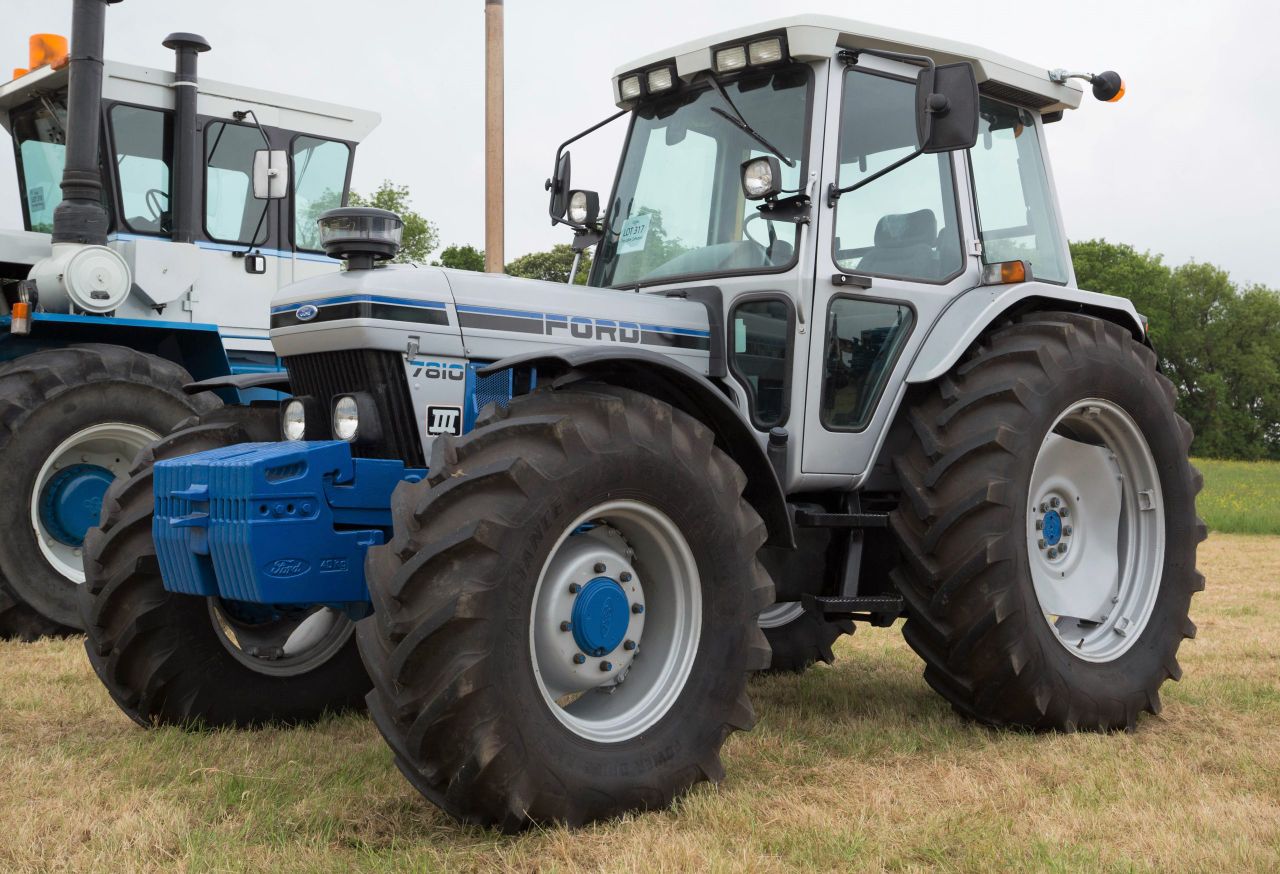 Over £35,000 for a Ford 7810, albeit a very 'special' one