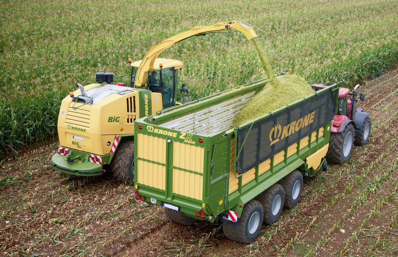 Krone looks to Liebherr for muscle – for its 'mid-sized' foragers