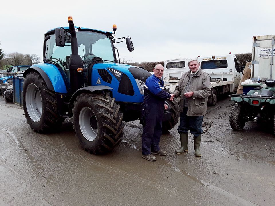 Farmer buys Landini tractor…for his 88th birthday