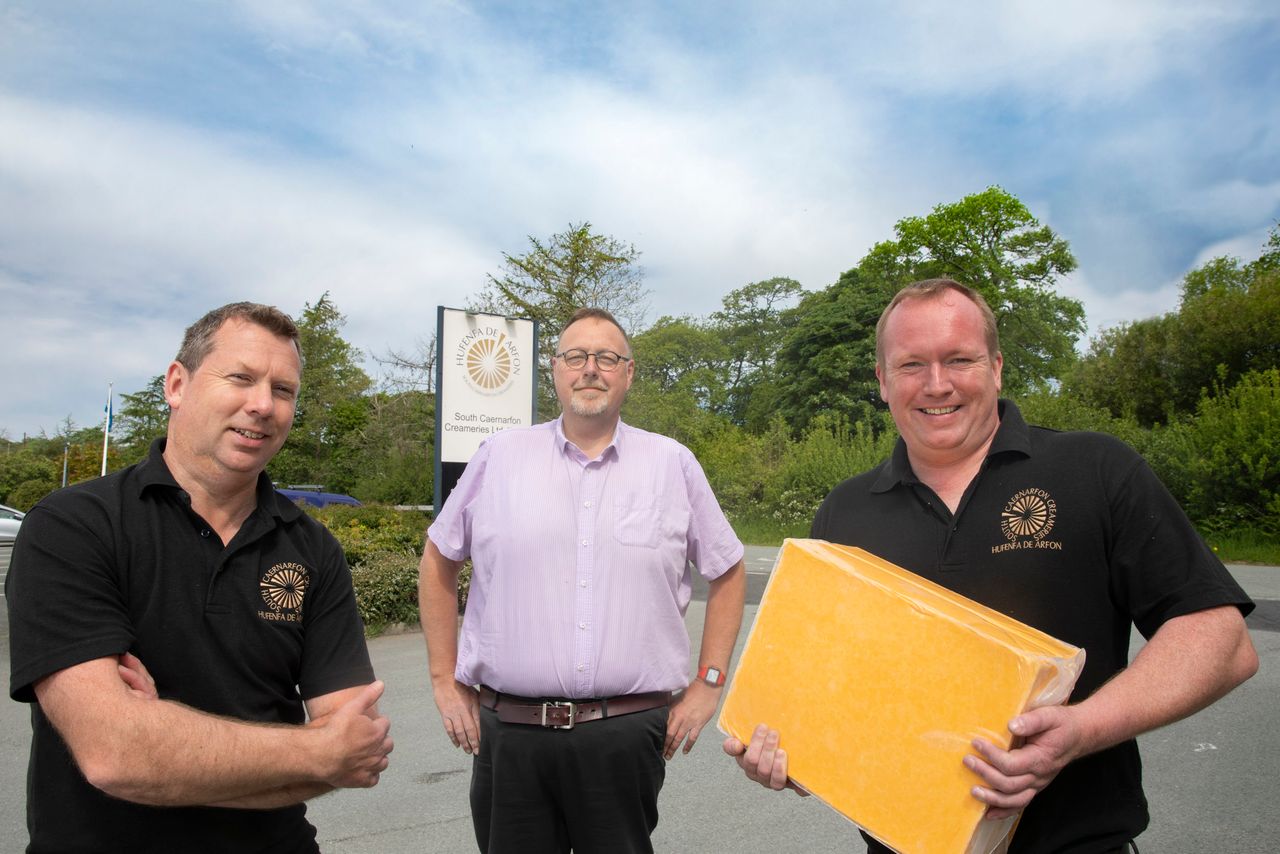 Success at the double as creamery’s mellow Double Gloucester cheese crowned best in Wales
