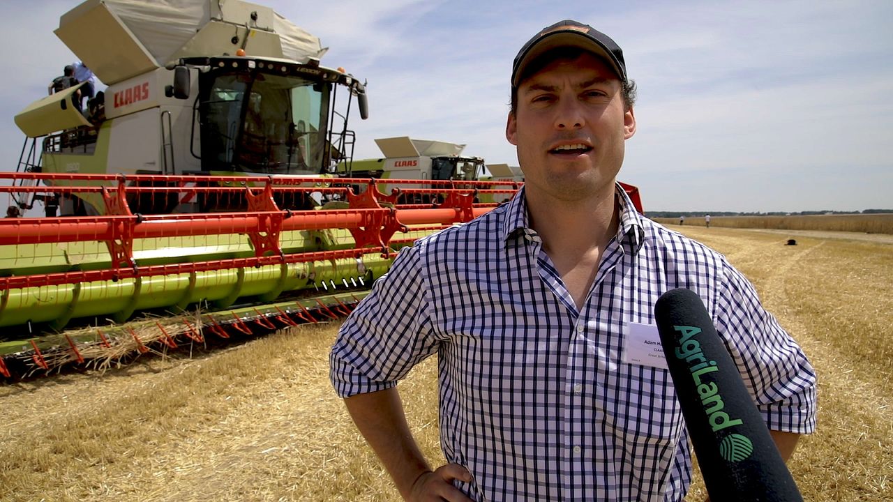 Video: Flagship Claas Lexion gets a 790hp MAN engine