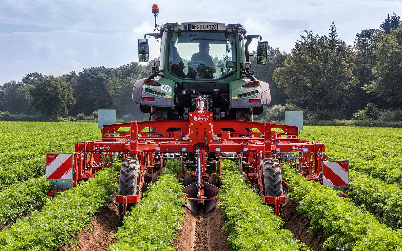 Lemken makes mechanical weed control possible in ridge crops