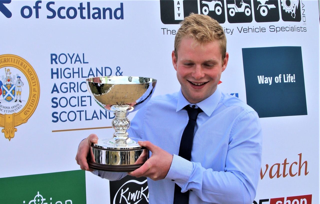 22-year-old sheep and dairy man named first Scottish Young Farmer of the Year