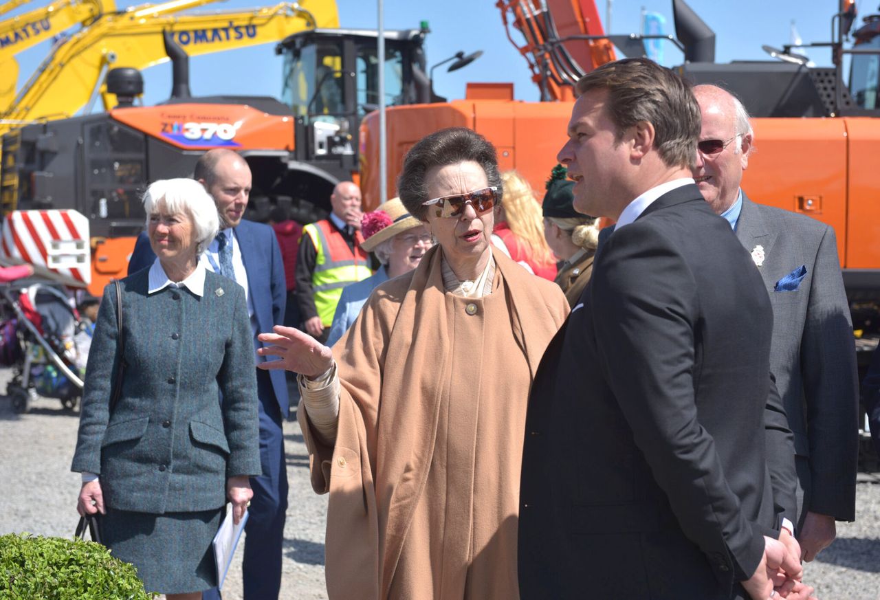 Princess ‘down to earth’ with farmers at Balmoral